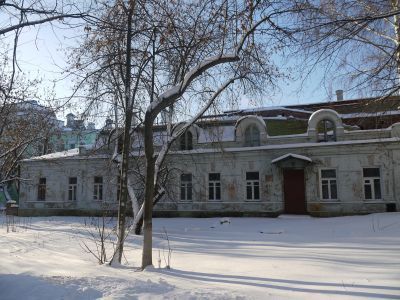 Служебная постройка усадьбы И.Д.Бурылина