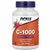 NOW Foods, C-1000, 100 таблеток