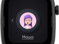 Умные часы Elari 4G Go Чёрные