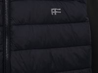 Утепленная куртка с трикотажными рукавами