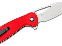 Складной нож CJRB Lago, сталь AR-RPM9, Red G10