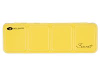 Набор акварели "Сонет" 21 цв в кюветах в метал. пенале