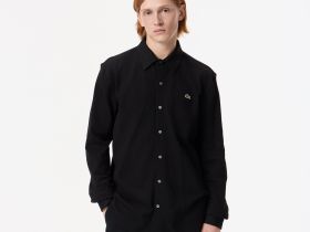 Мужская хлоповая рубашка Lacoste