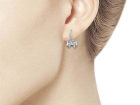Серьги из серебра э0612сг07171400
