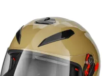 Шлем мото закрытый SHORNER FP908 бежевый