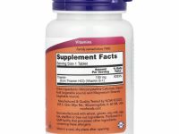 NOW Foods, B1, 100 мг, 100 таблеток