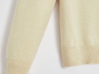 Джемпер с воротником-стойкой