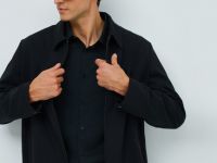 Лёгкая куртка-рубашка, Черный