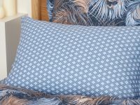 Постельное белье Pavone, синее