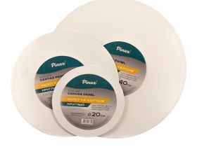 Холст на картоне Pinax D-20 см 280 г 100% хлопок, круглый
