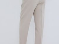 Зауженные брюки с ремнём, Бежевый