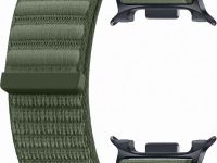 Ремешок Samsung Galaxy Watch9|Galaxy Watch8|Galaxy Watch8 Classic Fabric Band, 20 мм, S/M оливковый