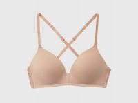 Бюстгальтер с формованными чашками, Бежевый