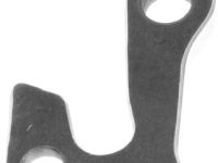 Держатель заднего переключателя &quot;петух&quot; Meta №115 фрезерованный (серебристый)