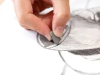 Ластик-клячка в футляре "Milan" 140 x 82 x 20 мм