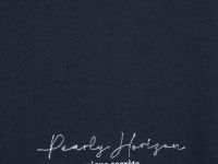 Футболка из плотного хлопка с текстовым принтом, Синий