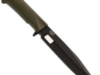 Армейский нож Милитари, сталь AUS-8, рукоять хаки, Кизляр