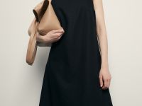 Сарафан из конопляной ткани с хлопком