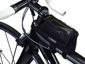 Велосумка на раму Topeak TriBag, защита от воды (черный / белый)