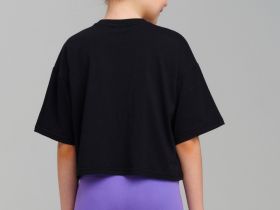 Фуфайка трикотажная для девочек (футболка)