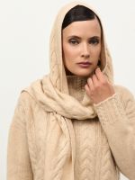 Шарф из кашемира 16-23-300-0C бежевый