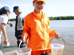 «Полиметалл» выпустил в Лену 40 000 мальков краснокнижного сибирского осетра