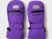 Варежки текстильные для девочек