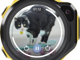 Умные часы Elari Kidphone 4GR M Жёлтые