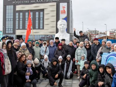 Якутская «Аэронавигация» выступила на торжественном мероприятии ко Дню космонавтики