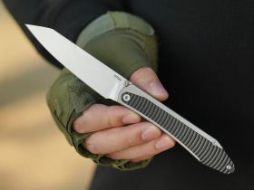 Складной нож Artisan Cutlery Trust, сталь S35VN, рукоять титан/алюминий
