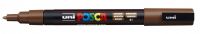 Маркер UNI "POSCA" PC-3M, 0,9-1,3 мм, наконечник пулевидный, №21 цвет коричневый