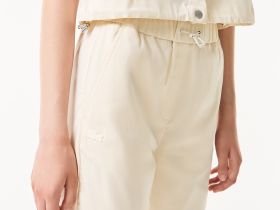 Женские брюки Lacoste стандартного кроя с регулируемым поясом