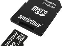 Карта памяти MicroSD Smartbuy