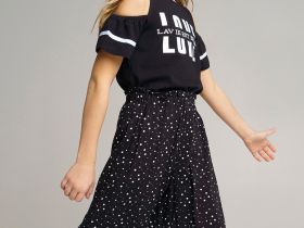 Брюки текстильные для девочки