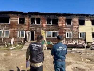По факту гибели людей при пожаре в селе Майя возбуждено уголовное дело