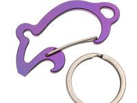 Карабин-мультитул Sanrenmu CZ01U, алюминий, фиолетовый