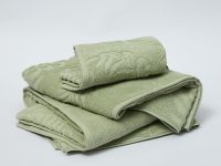 Полотенце махровое Тропико/Tropico, зеленое