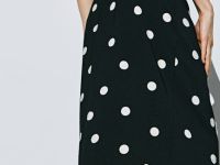 Юбка с запахом, Черный