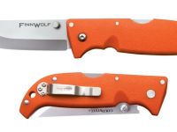 Нож складной Cold Steel Finn Wolf Blaze Orange, сталь AUS-8A, рукоять Grivory®, оранжевый