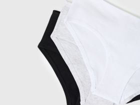 Трусы-хипстеры для девочек, 3 шт., Белый