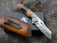 Складной нож Steelclaw Барк, сталь VG10/Damascus