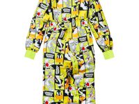 Комбинезон текстильный с полиуретановым покрытием для девочек