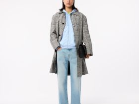 Мужские джинсы Lacoste прямого кроя