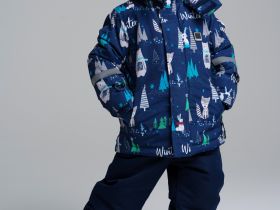 Куртка текстильная с полиуретановым покрытием для мальчиков