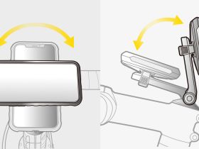 Чехол и кронштейн для мобильного телефона Topeak RideCase для iPhone 15 Pro (черный)