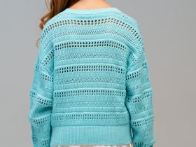 Джемпер трикотажный для девочек