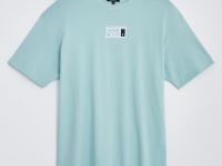 Свободная футболка с принтом