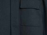 Утеплённое пальто на молнии, Серый