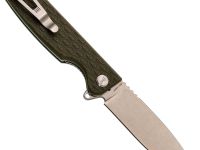 Складной нож Daggerr Dopey olive SW DL, сталь 8Cr14MoV, рукоять FRN