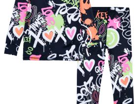 Термокомплект трикотажный для девочек: брюки, толстовка для эпизодического использования